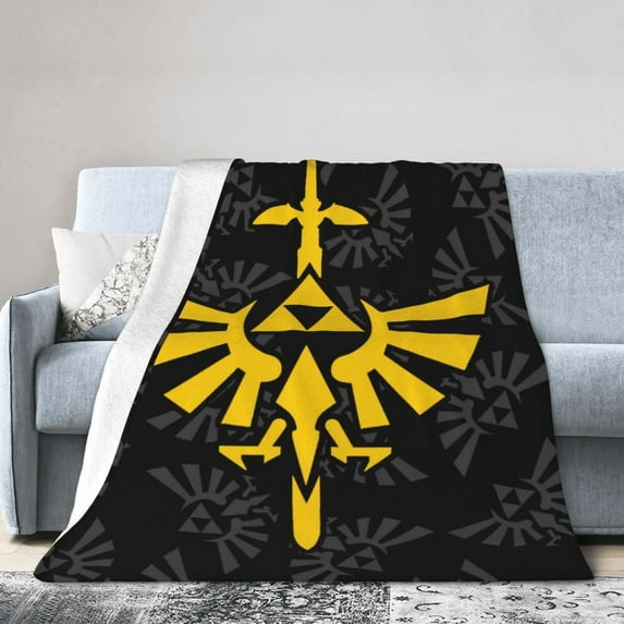 The Legend Of Zelda Kids Adults Ultra-Soft Micro Fleece Blanket Throw All Season Fuzzy Lightweight Throw Blankets For Office Company Home Couch Bed Sofa 60"X50"