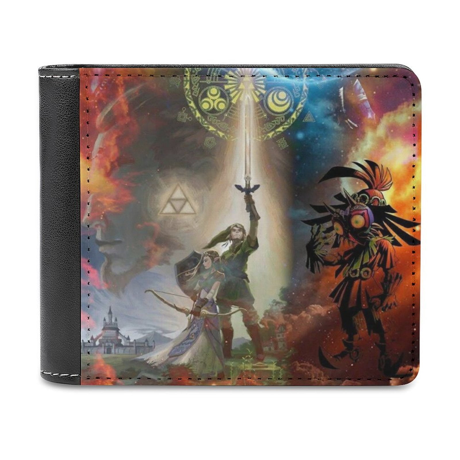 The Legend of Zelda Wallets Large Capacity PU Leather Wallet Purse Card ...
