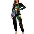 thumbnail image 1 of The Legend of Zelda Women Men Pajamas Zipper Onesie Jumpsuit Hooded One Piece Sleepwear, 1 of 8