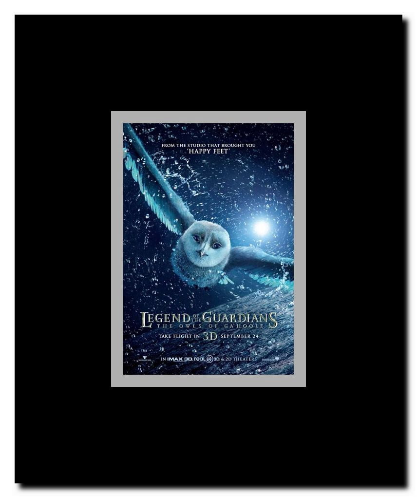 The Legend of the Guardians: The Owls of Ga'Hoole Framed Movie Poster