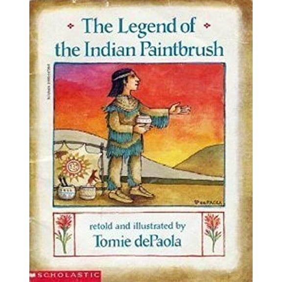 Pre-Owned The Legend of the Indian Paintbrush Paperback