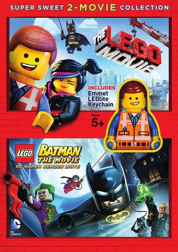 The Lego Movie / Lego Batman: The Movie: DC Super Heroes Unite (DVD) 