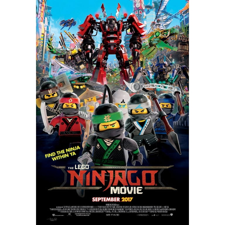 The Lego Ninjago Movie Movie Poster Print 11 x 17 Item MOVAB17555