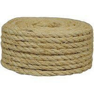 The Lehigh Group 8025L-6P Rope Sisal Twist 3/8X 50Ft (6 Pack)
