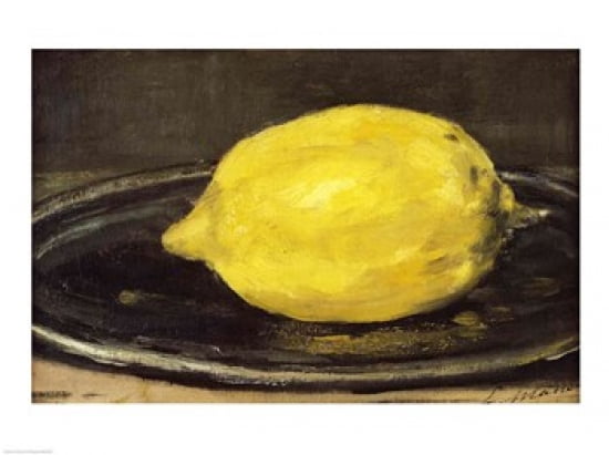 The Lemon 1880 Canvas Art - Edouard Manet (24 x 18)