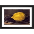 thumbnail image 1 of The Lemon 2x Matted 40x28 Large Black Ornate Framed Art Print by Manet, Edouard, 1 of 2