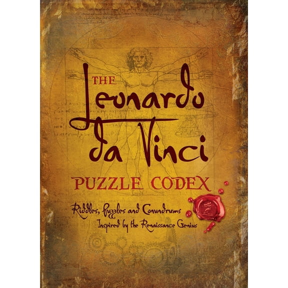 The Leonardo Da Vinci Puzzle Codex: Riddles, Puzzles and Conundrums Inspired by the Renaissance Genius, (Hardcover)