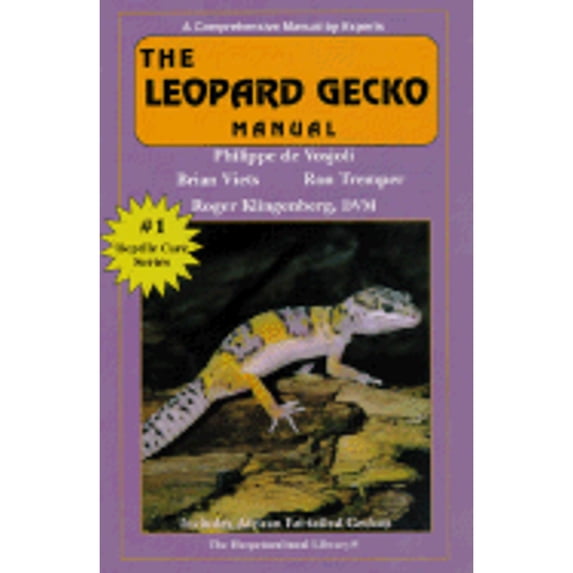 Pre-Owned The Leopard Gecko Manual Herpetocultural Library Paperback Philippe De Vosjoli, Brian Viets, Ron Tremper, Roger Klingenberg