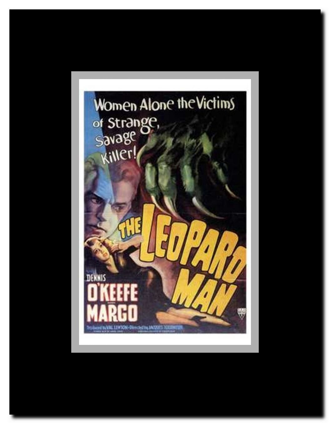 The Leopard Man Framed Movie Poster