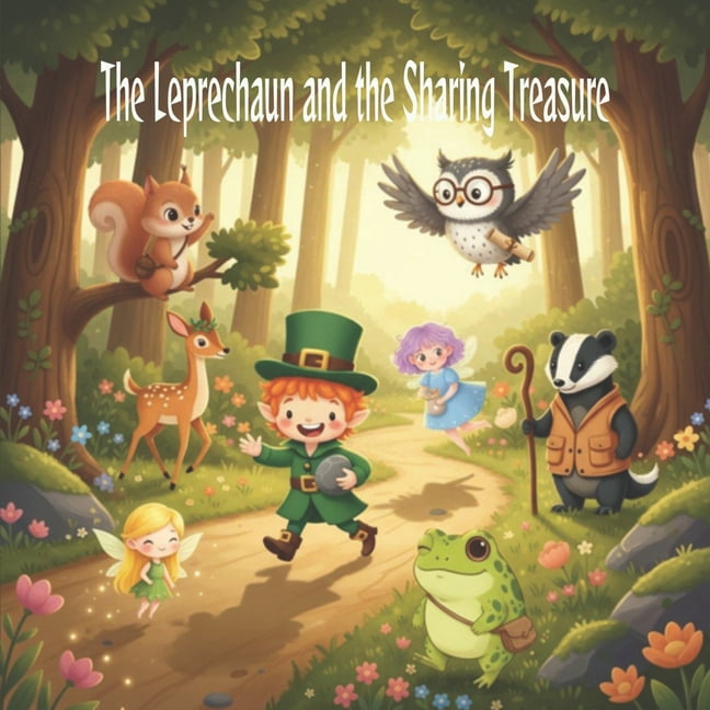 The Leprechaun and the Sharing Treasure: A Heartwarming Fantasy Story ...