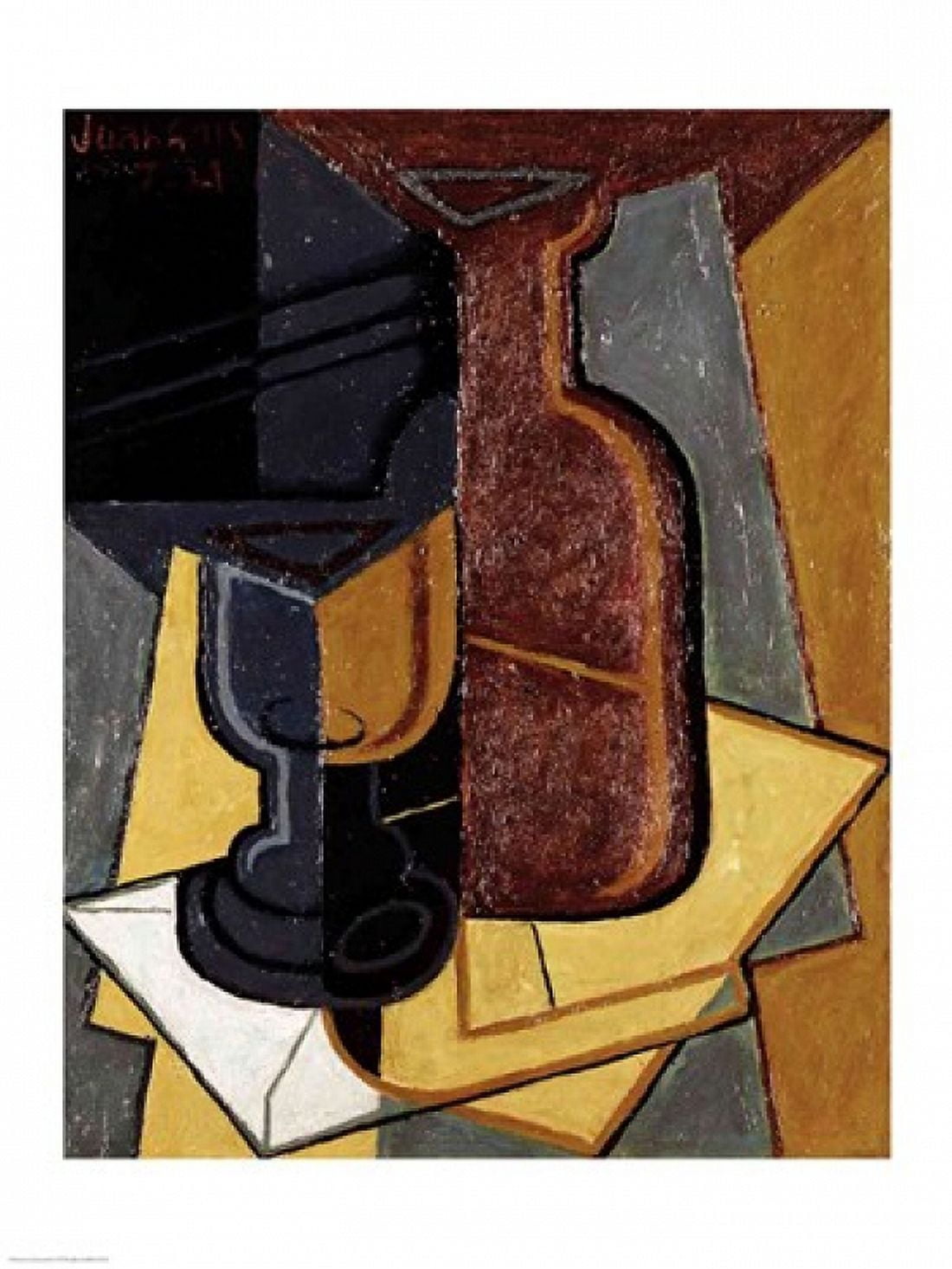 The Letter 1921 Canvas Art - Juan Gris (18 x 24)