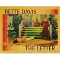 thumbnail image 1 of The Letter Bette Davis Vintage Movie Poster, 12" x 18", 1 of 1
