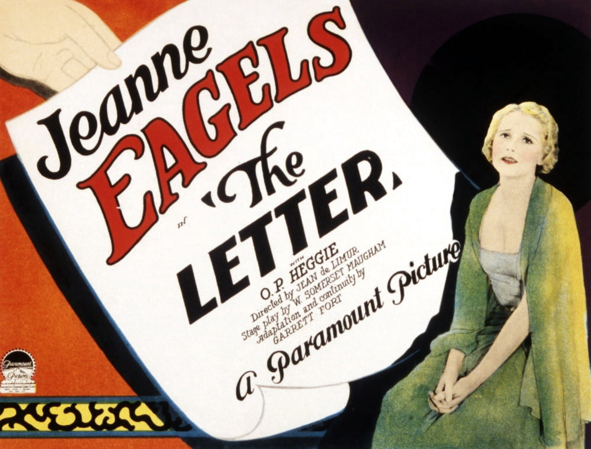 The Letter Canvas Art - (28 x 22)