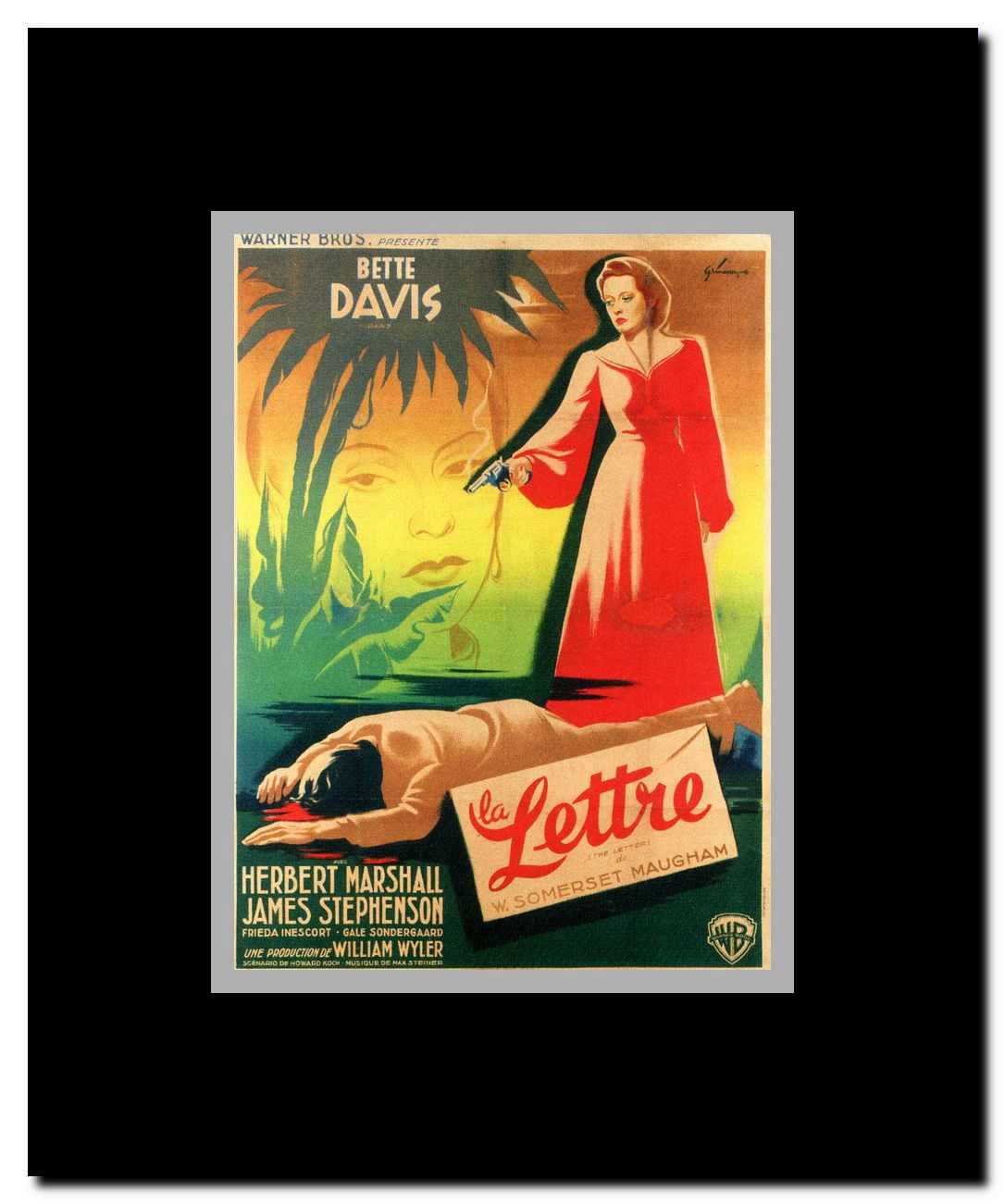 The Letter Framed Movie Poster