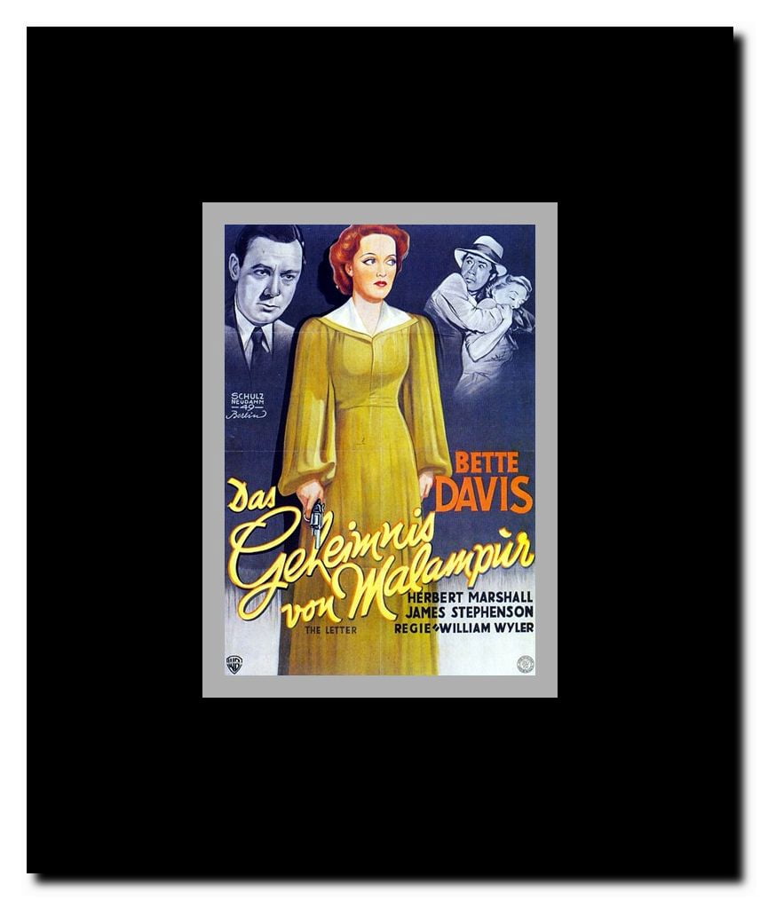 The Letter Framed Movie Poster