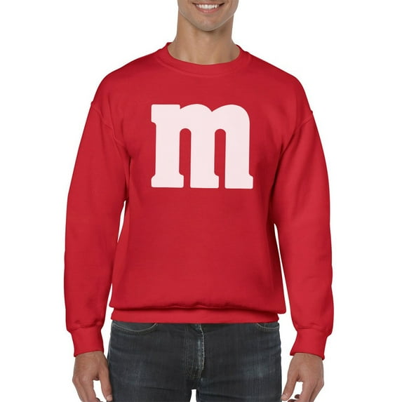 The Letter M Men Sweatshirt, Male Medium