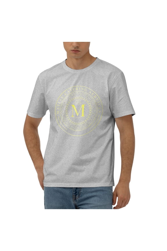 The Letter M T-shirts for women,men,graphic,funny,trendy,vintage,aesthetic,cool,popular,casual,fashion,graphic funny,graphic vintage,graphic cool,Gray L