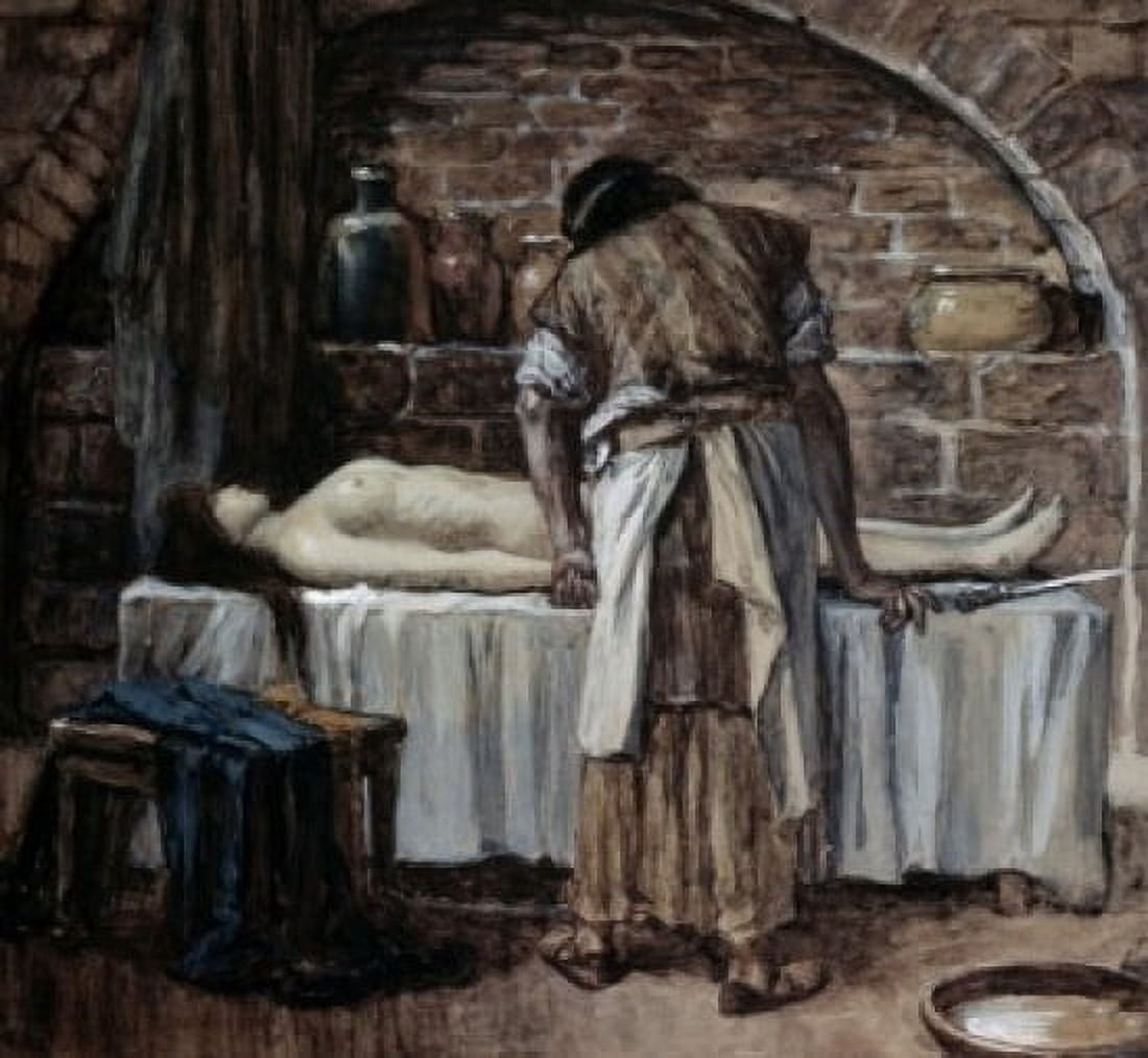 The Levite Before The Corpse Of His Wife James Tissot (1836-1902 French) Jewish Museum New York City Canvas Art - James Tissot (18 x 24)