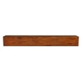 thumbnail image 1 of The Lexington 60" Pine Wood Mantel Shelf Russet Finish, 1 of 5