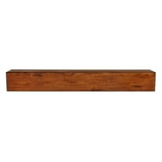 The Lexington 60" Shelf or Mantel Shelf Medium Rustic Distressed Finish