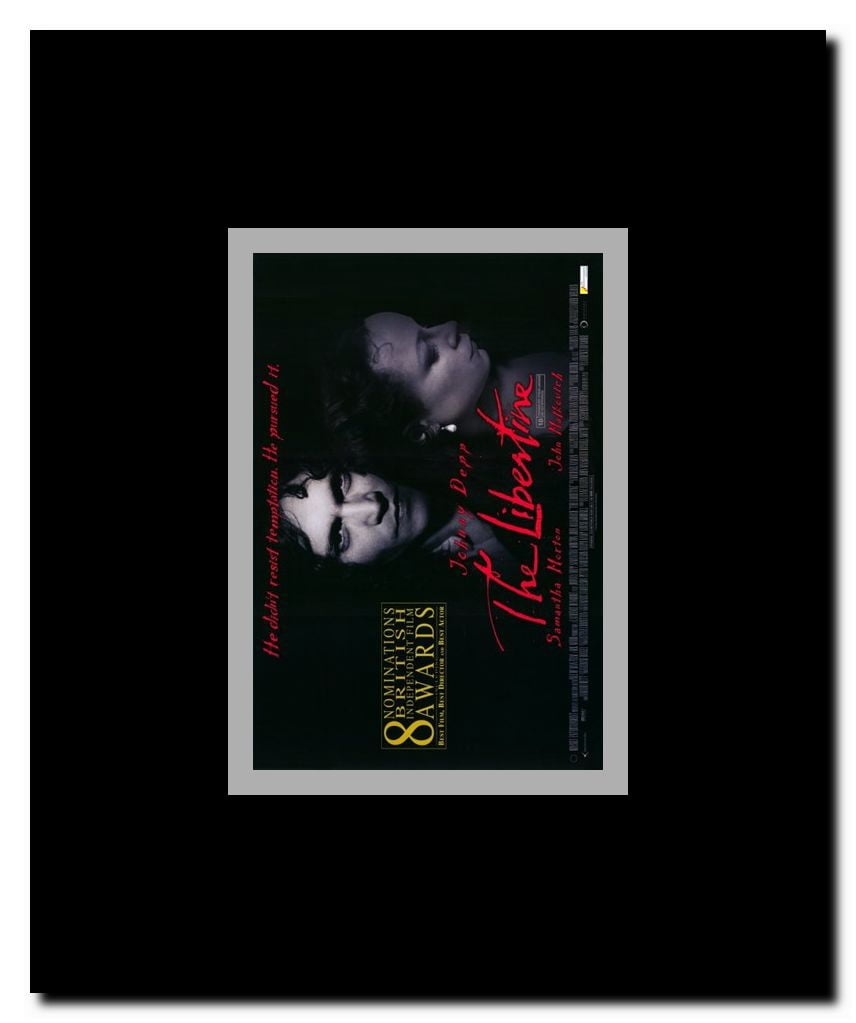 The Libertine Framed Movie Poster