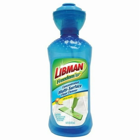 Libman Freedom Floor Cleaner - Concentrate, Fresh Citrus Scent - 16 oz