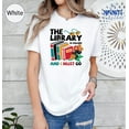 thumbnail image 1 of The Library Is Calling T-Shirt: Bookworm Librarian Reader Gift All Size S-5Xl, 1 of 4
