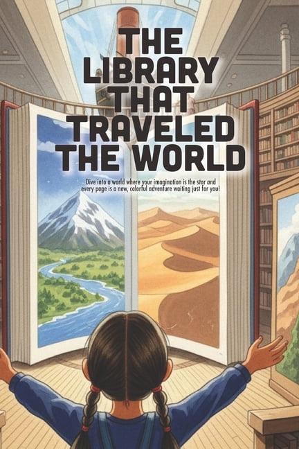 The Library That Traveled The World: A Magical Adventure About the Power of Books, Global Curiosity, and Discovering New, (Paperback)