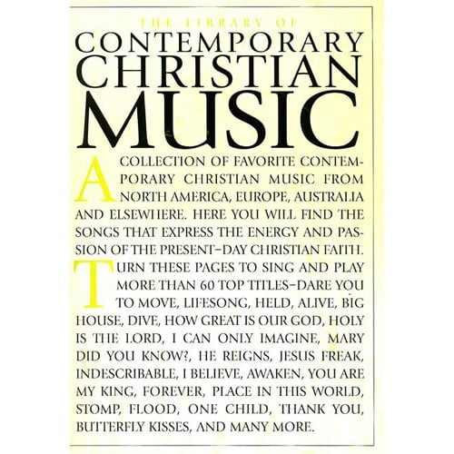 The Library of Contemporary Christian Music