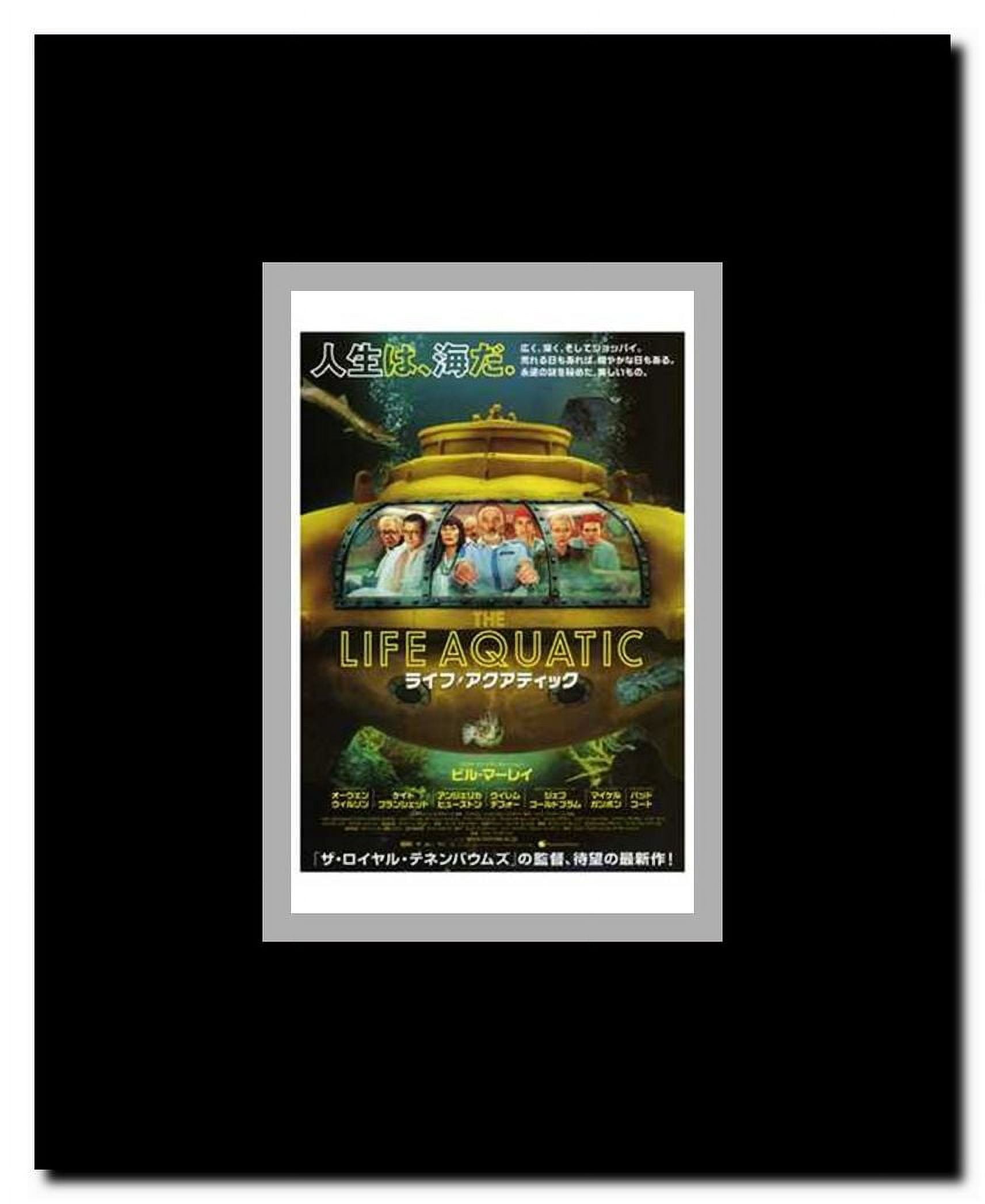 The Life Aquatic with Steve Zissou Framed Movie Poster