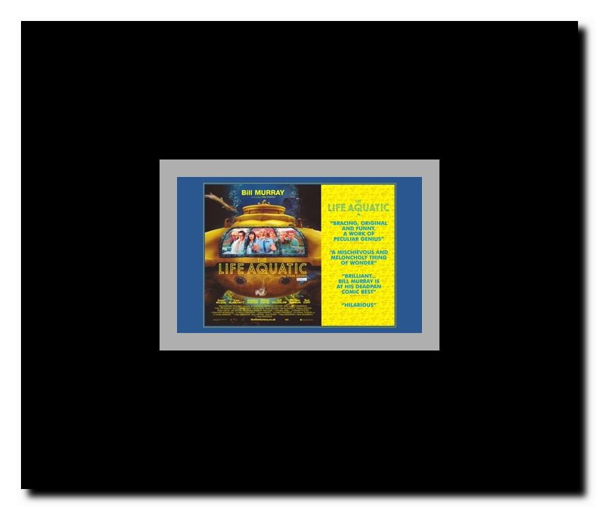 The Life Aquatic with Steve Zissou Framed Movie Poster