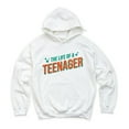 thumbnail image 1 of The Life Of A Teenager Puff/Glitter - Womens Hoodie, 1 of 8
