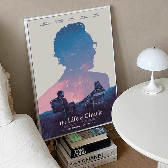 The Life Of Chuck Movie Poster, Canvas Wall Art, Room Decoration, Movie Art, Gift For Movie Fans, Unframed, UNFRAMED-24x36