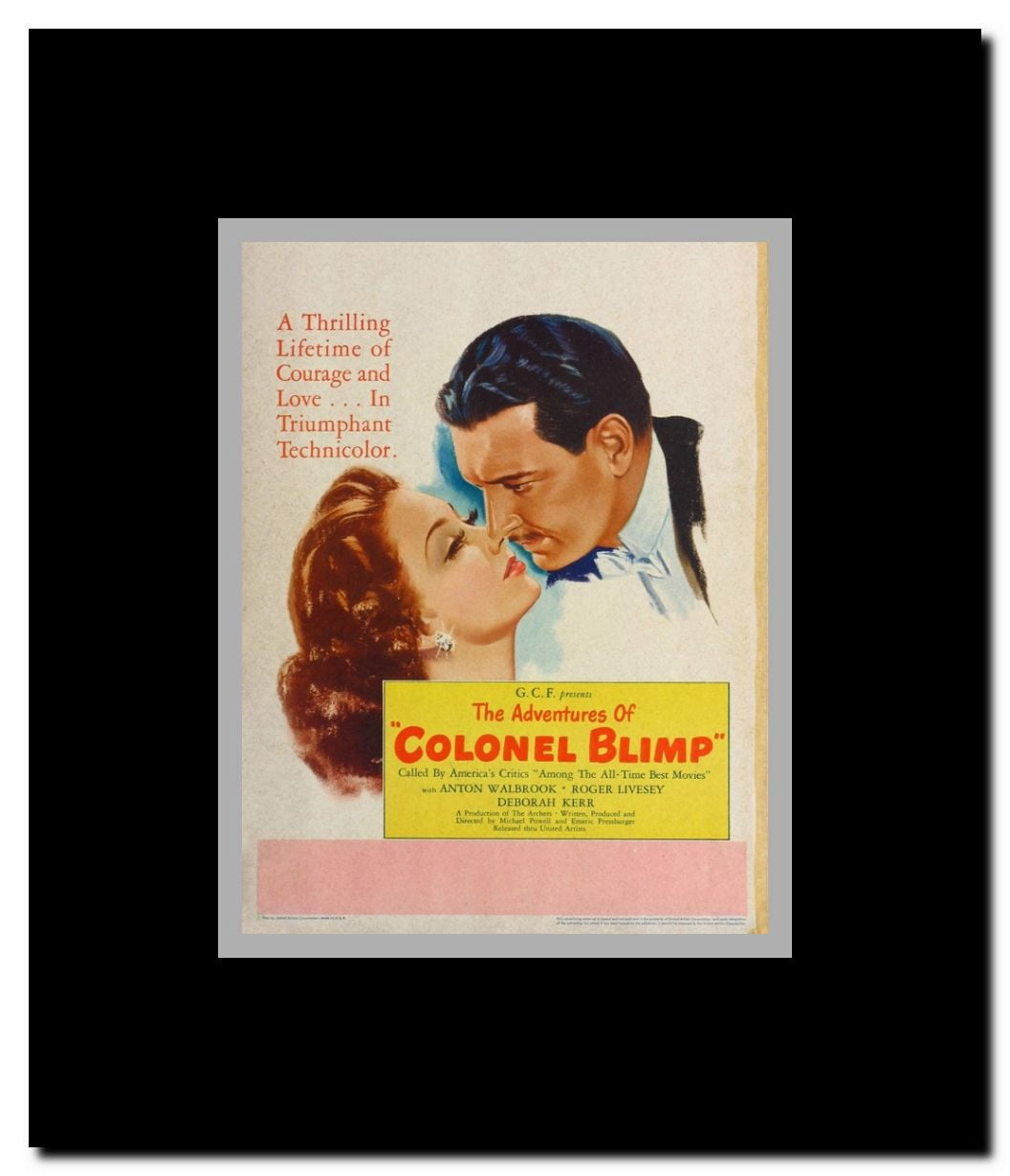 The Life and Death of Colonel Blimp Framed Movie Poster