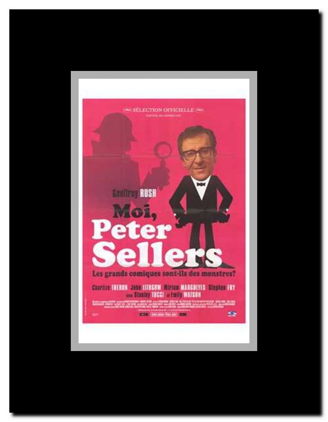 The Life and Death of Peter Sellers Framed Movie Poster