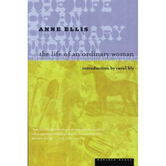 Pre-Owned The Life of an Ordinary Woman (Paperback) 0395957834 9780395957837