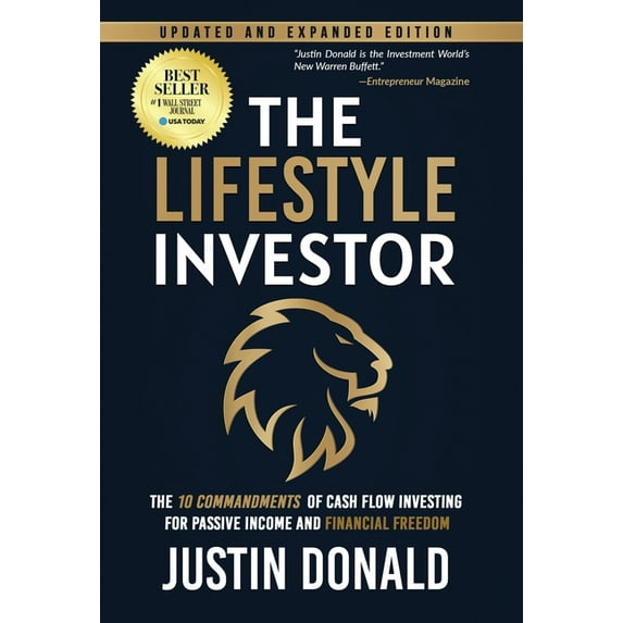The Lifestyle Investor: The 10 Commandments of Cash Flow Investing for Passive Income and Financial Freedom-Updated and , (Hardcover)