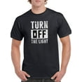 thumbnail image 1 of The Light Off T-Shirt Men -Smartprints Designs, Male Small, 1 of 4