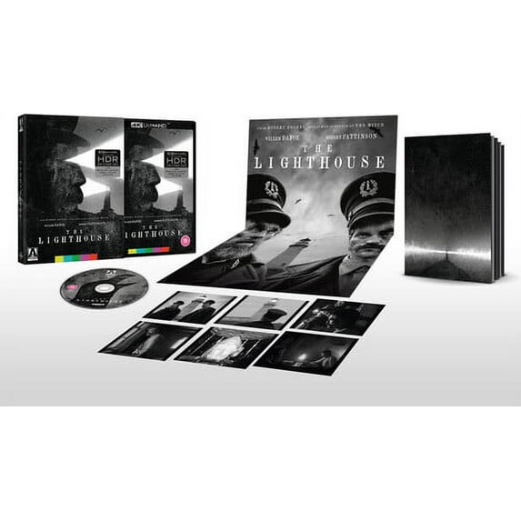 The Lighthouse (Limited Edition With 60-Page Book, Poster and Postcards) (4K Ultra HD), Arrow, Horror