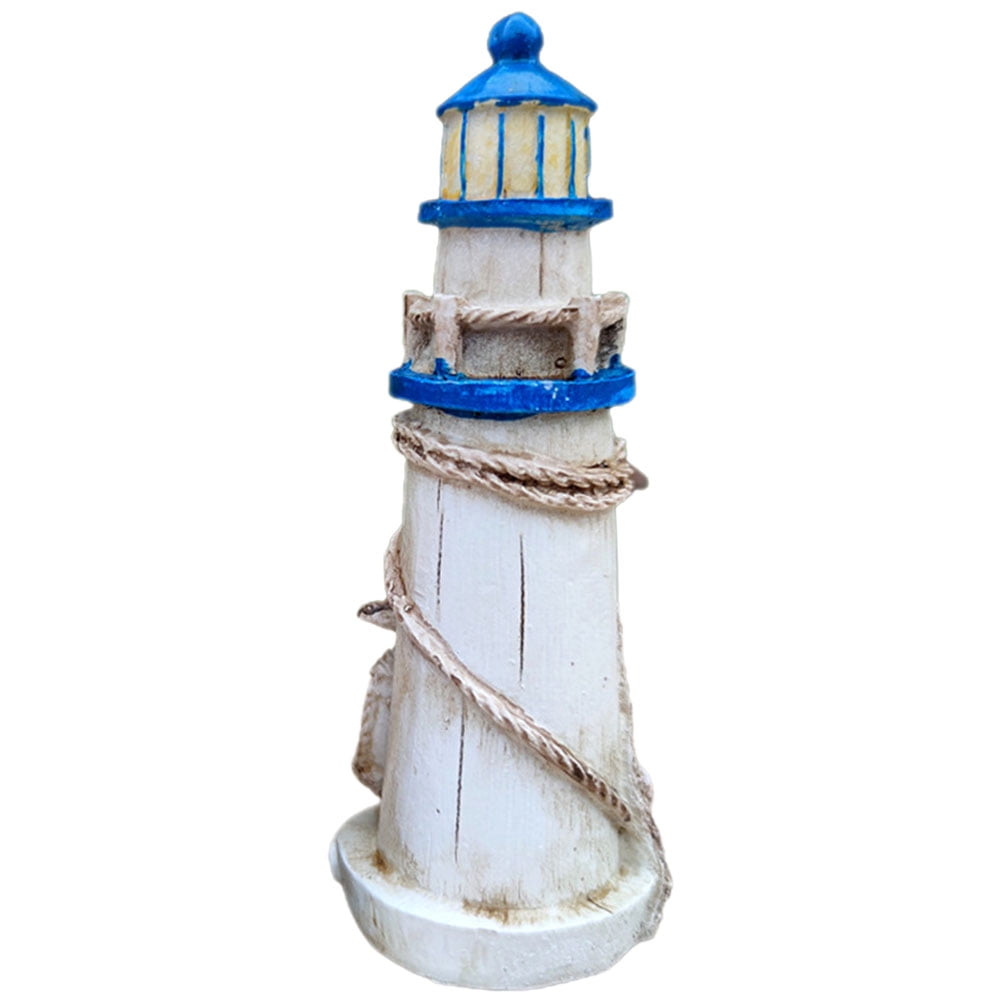 Guichaokj The Lighthouse Models Party Cup Holder with Marker Slot Small Lighthouse Fish Tank Decor Lighthouse Gardening Decor Walmart