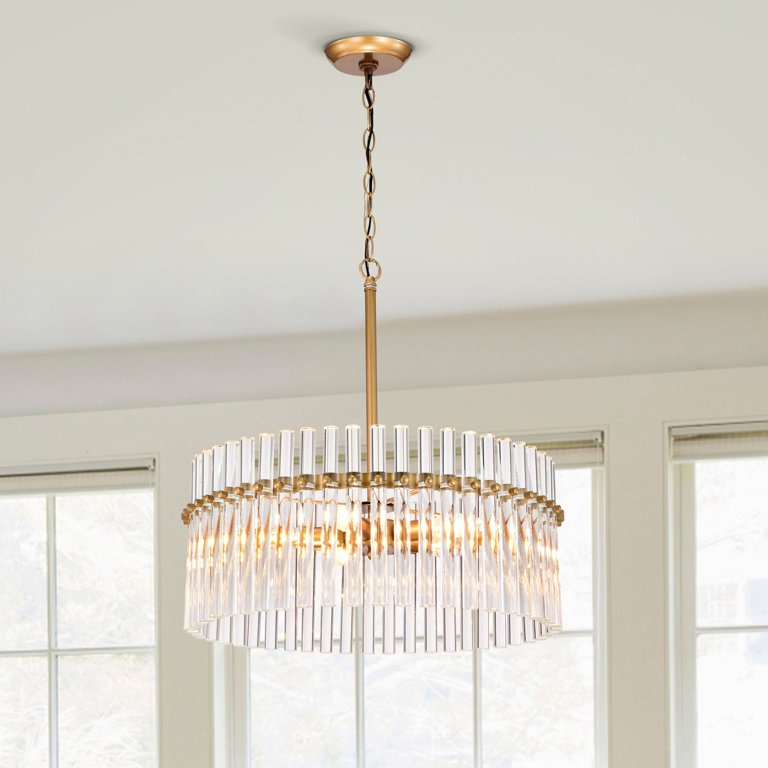 Brass Crystal Chandelier – Modern Concept