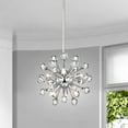 thumbnail image 1 of The Lighting Store Clara Mini Pendant 6-light Sputnik Clear Crystal Balls Pendant Chandelier, 1 of 5
