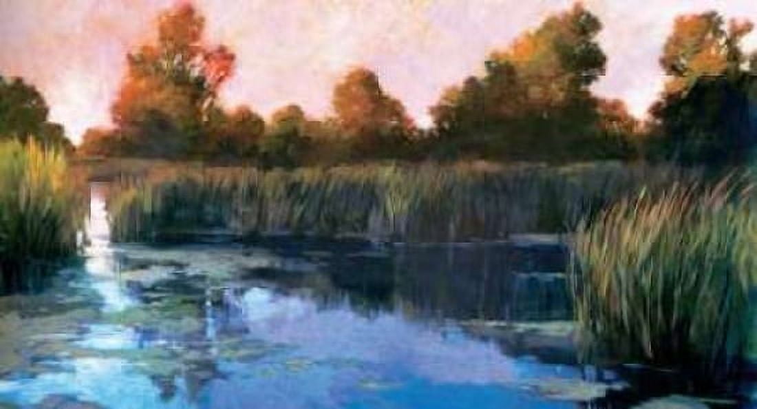 The Lily Pond Canvas Art - Philip Craig (24 x 36)
