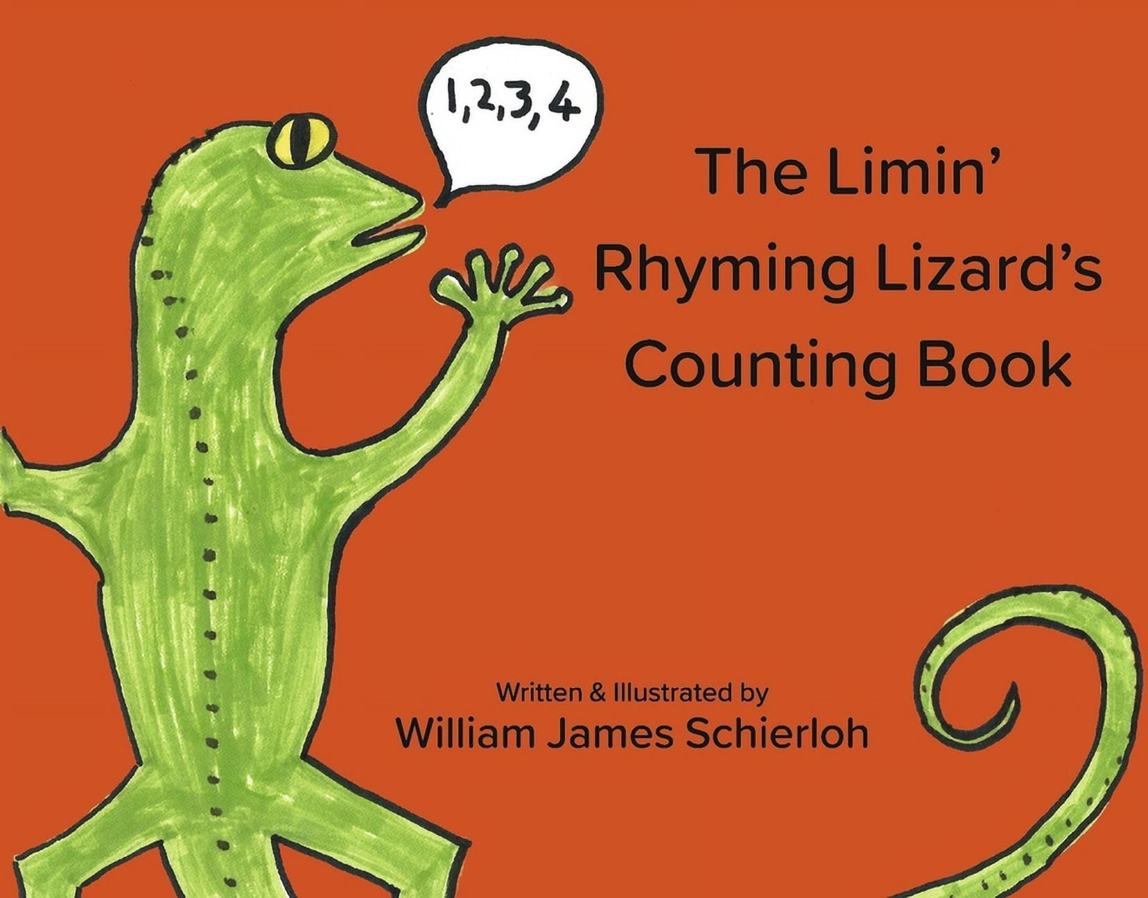The Limin' Rhyming Lizard's Counting Book (Hardcover) - Walmart.com