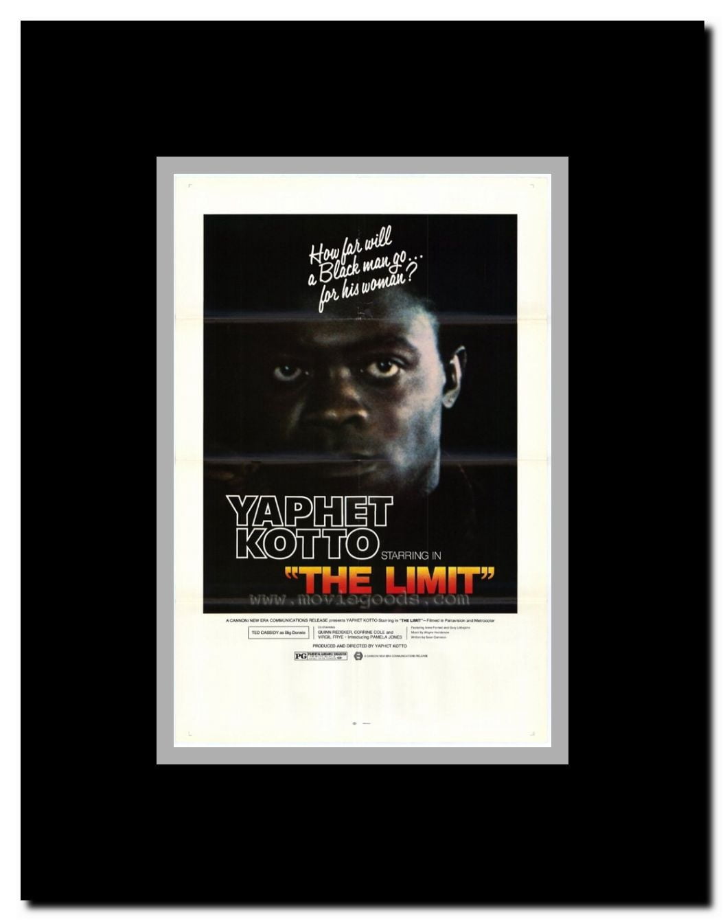 The Limit Framed Movie Poster