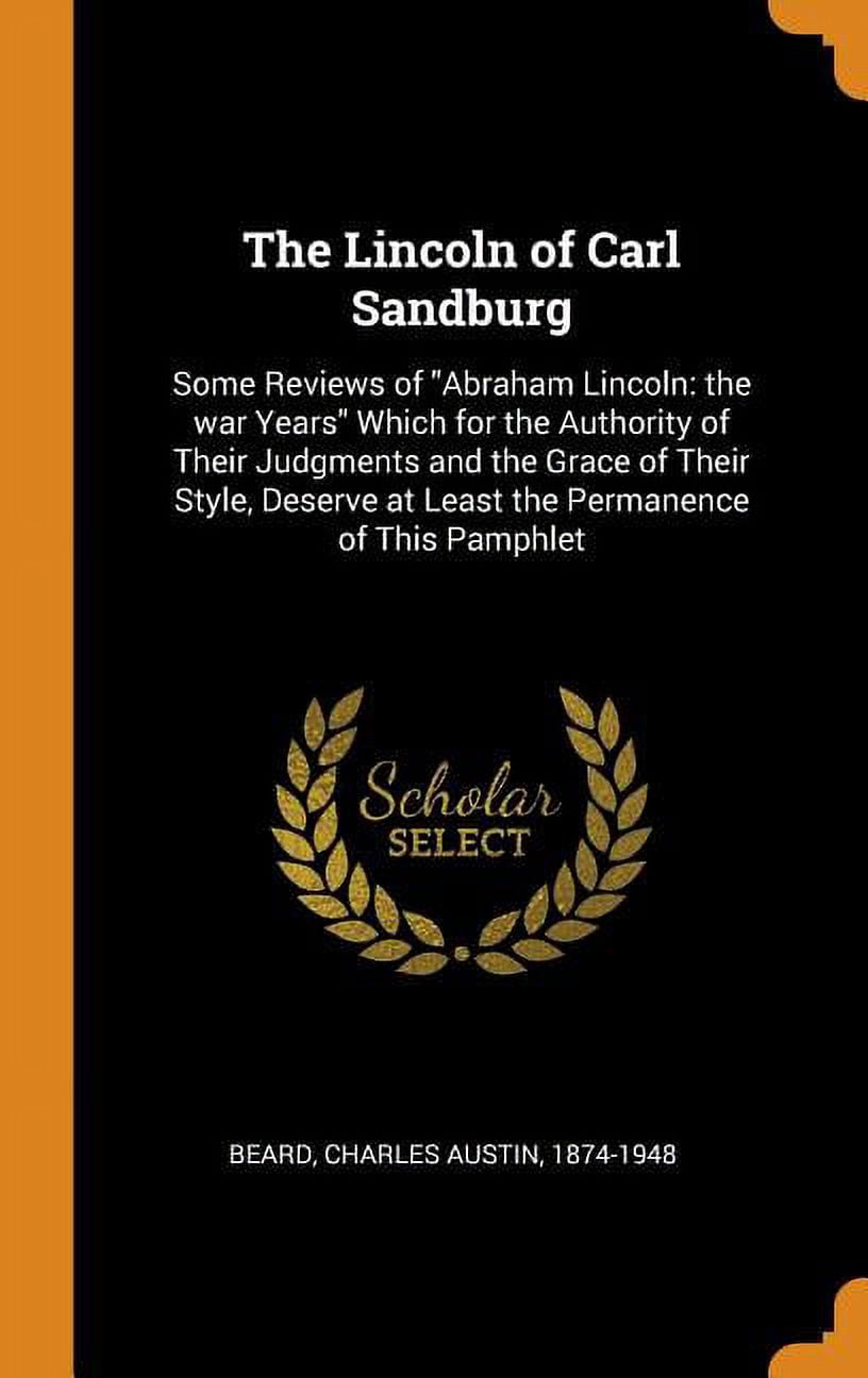 The Lincoln of Carl Sandburg (Hardcover)