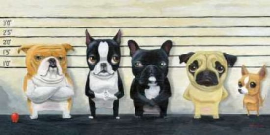The Lineup Canvas Art - Brian Rubenacker (24 x 48)