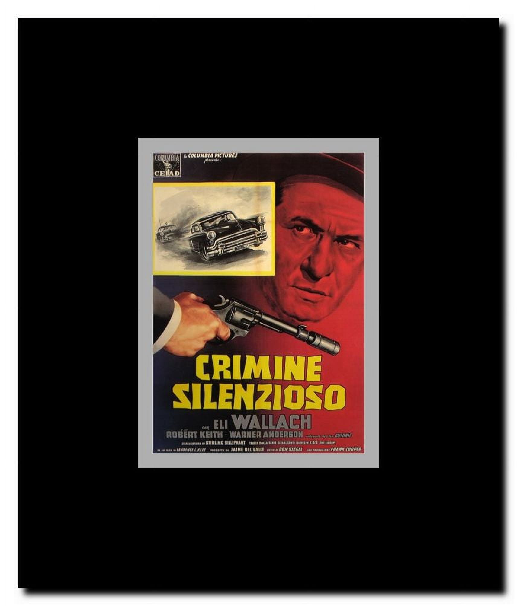 The Lineup Framed Movie Poster