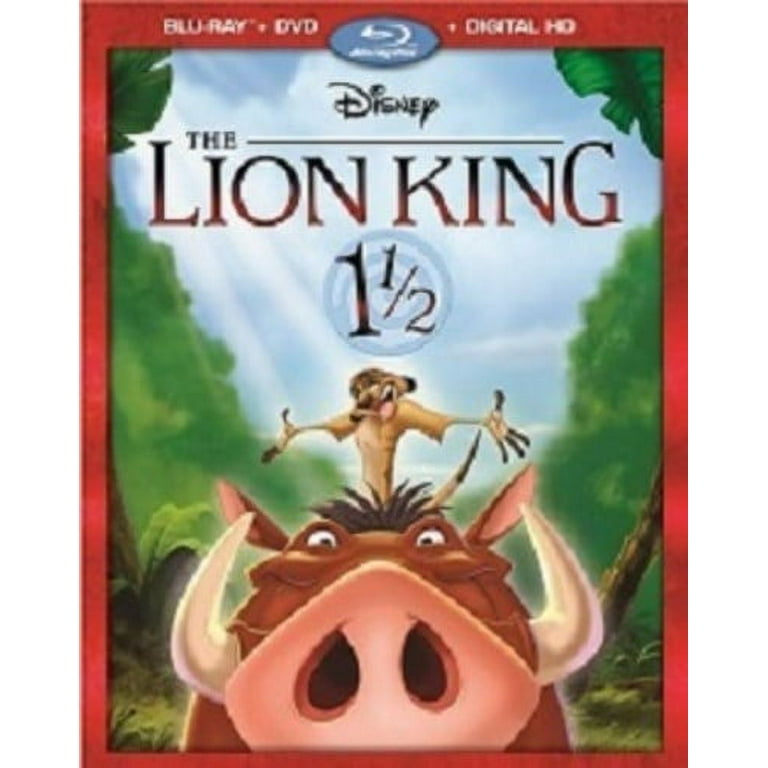 Walt Disney Video: The Lion King 1/2, Animated Blu-ray DVD