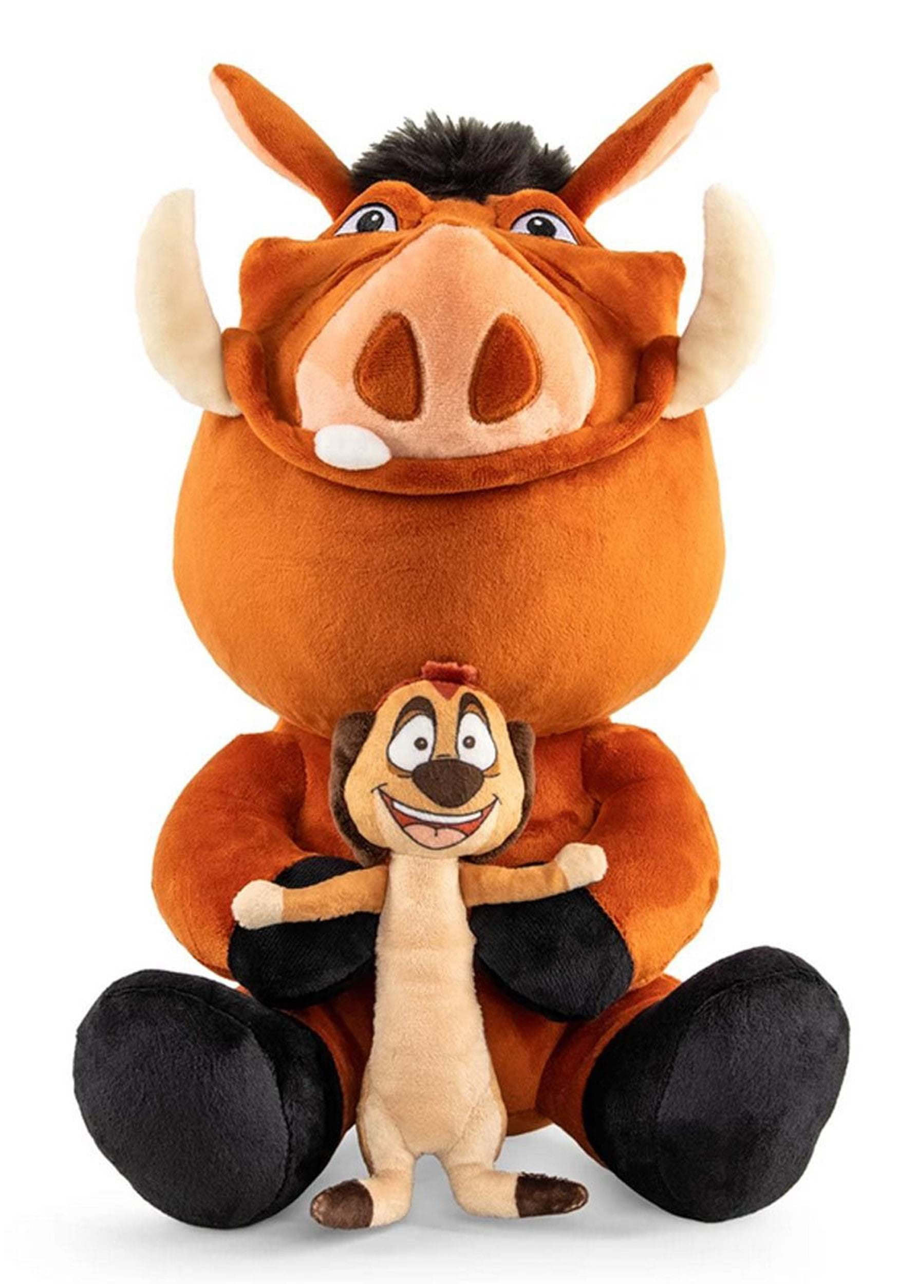 The Lion King 16in Hug Me Timon and Pumba Hug me - Walmart.com